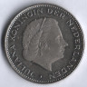Монета 2-1/2 гульдена. 1979 год, Нидерланды. 400 лет Утрехтской унии.