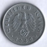 Монета 10 рейхспфеннигов. 1940 год (G), Третий Рейх.