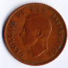 Монета 1 пенни. 1939 год, Южная Африка.