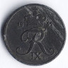Монета 1 эре. 1955 год, Дания. N;S.