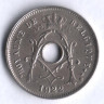 Монета 5 сантимов. 1922 год, Бельгия (Belgique).