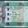 Банкнота 10 фунтов. 2017 год, Южный Судан.