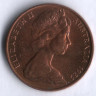 Монета 2 цента. 1982 год, Австралия.