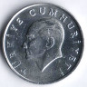Монета 5 лир. 1989 год, Турция.