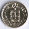 Монета 1 эскудо. 1992 год, Португалия.