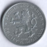 Монета 50 геллеров. 1944 год, Богемия и Моравия.
