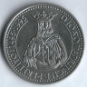 Монета 200 эскудо. 1995 год, Португалия. 500 лет со дня смерти короля Жуана II Португальского.