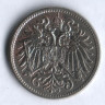Монета 10 геллеров. 1915 год, Австро-Венгрия.