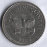 Монета 20 тойа. 2006 год, Папуа-Новая Гвинея.