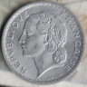 Монета 5 франков. 1949 год, Франция. 