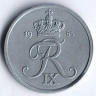 Монета 2 эре. 1965 год, Дания. C;S.