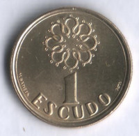 Монета 1 эскудо. 1994 год, Португалия.