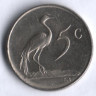 5 центов. 1975 год, ЮАР.