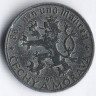 Монета 20 геллеров. 1941 год, Богемия и Моравия.