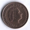 Монета 5 центов. 1950 год, Нидерланды.