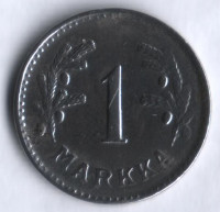 1 марка. 1947 год, Финляндия.