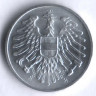 Монета 2 гроша. 1972 год, Австрия.
