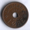 Монета 1 эре. 1927 год, Дания. HCN;GJ.