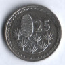 Монета 25 милей. 1982 год, Кипр.