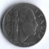 Монета 20 чентезимо. 1940(Yr.XVIII) год, Италия. Тип b.