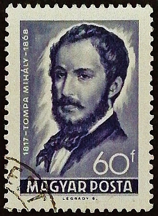 Почтовая марка. "Томпа Михай". 1968 год, Венгрия.
