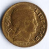 Монета 5 сентаво. 1948 год, Аргентина.