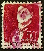 Почтовая марка. "Люси Стоун". 1968 год, США.
