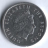 Монета 2 цента. 2008 год, Восточно-Карибские государства.