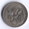 Монета 5 центов. 1966 год, Австралия.