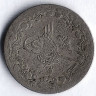 Монета 2/10 кирша. 1902(١٢٩٣/٢٧) год, Египет.