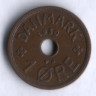 Монета 1 эре. 1930 год, Дания. N;GJ.