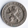Монета 5 сантимов. 1900 год, Бельгия. Der Belgen.