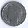 Монета 1 франк. 1945(B) год, Франция.