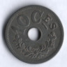 Монета 10 сантимов. 1915 год, Люксембург.