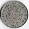 Монета 2 колона. 1948(L) год, Коста-Рика.
