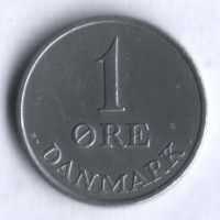 Монета 1 эре. 1961 год, Дания. C;S.