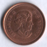 Монета 1 цент. 2006 год, Канада.