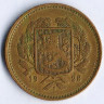 Монета 10 марок. 1928 год, Финляндия.