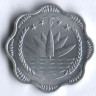 Монета 10 пойша. 1975 год, Бангладеш. FAO.
