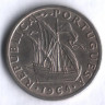 Монета 2,5 эскудо. 1964 год, Португалия.