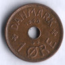 Монета 1 эре. 1940 год, Дания. N;GJ.