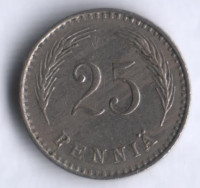 25 пенни. 1930 год, Финляндия.