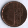 Монета 5 центов. 2000 год, Нидерланды.