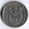 Монета 2 ранда. 2006 год, ЮАР. Afrika-Dzonga - Ningizimo Afrika.