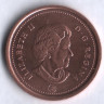 Монета 1 цент. 2006(ml) год, Канада.