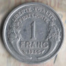 Монета 1 франк. 1946 год, Франция.
