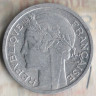 Монета 1 франк. 1946 год, Франция.
