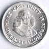 Монета 2⅟₂ цента. 1961 год, ЮАР.