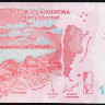 Банкнота 20 песо. 2017 год, Аргентина.