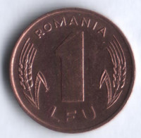 1 лей. 1993 год, Румыния.